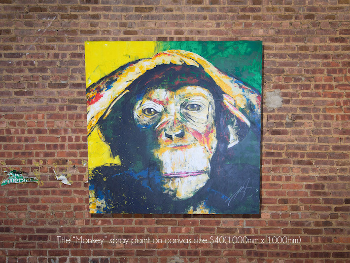 Monkey_contemporary painting art