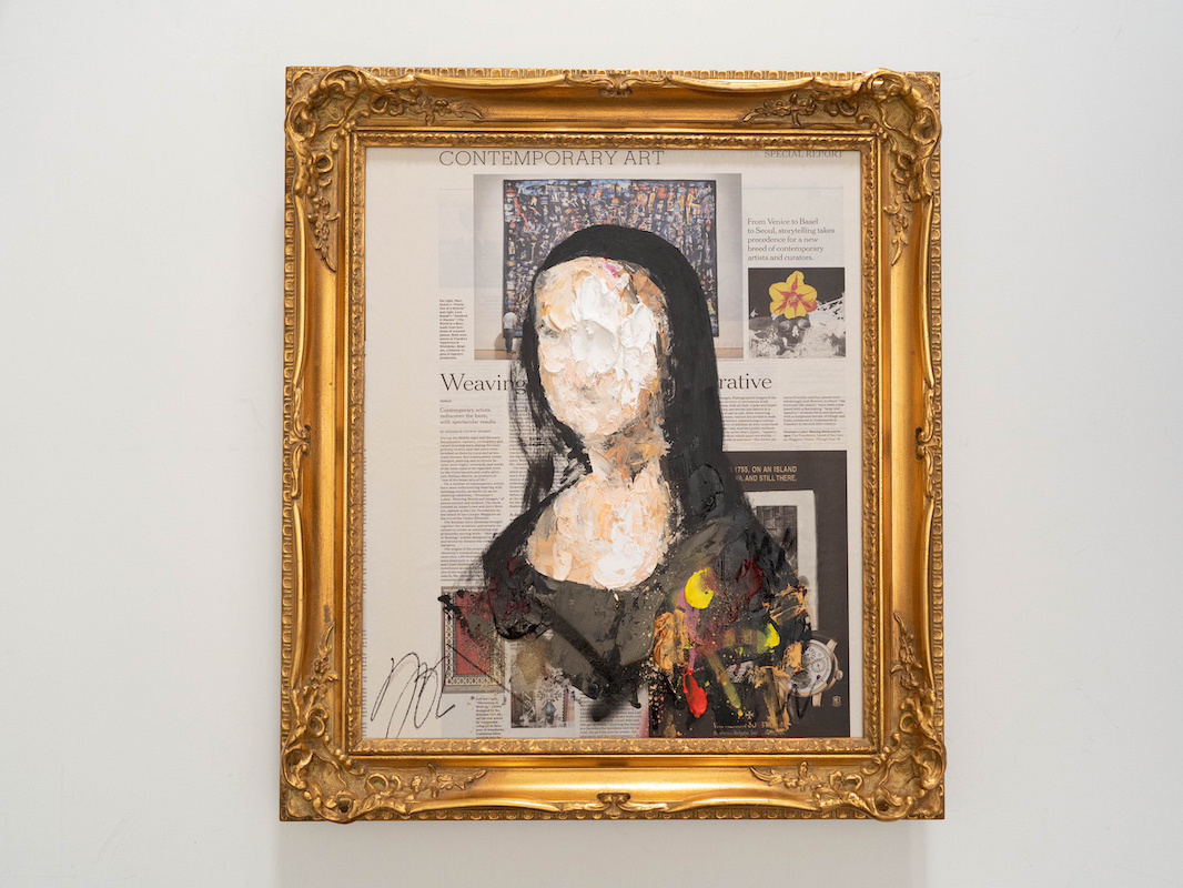 Mona Lisa  contemporary painting / Artist TOMOYA NAKANO