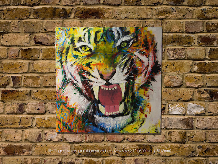 Tiger_contemporary painting art