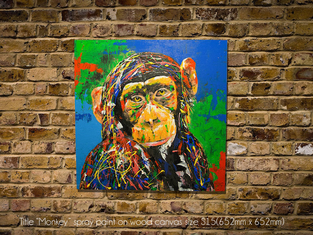Monkey_contemporary painting art