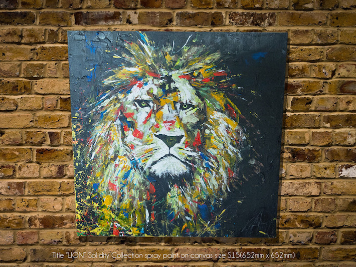 Lion_contemporary painting art