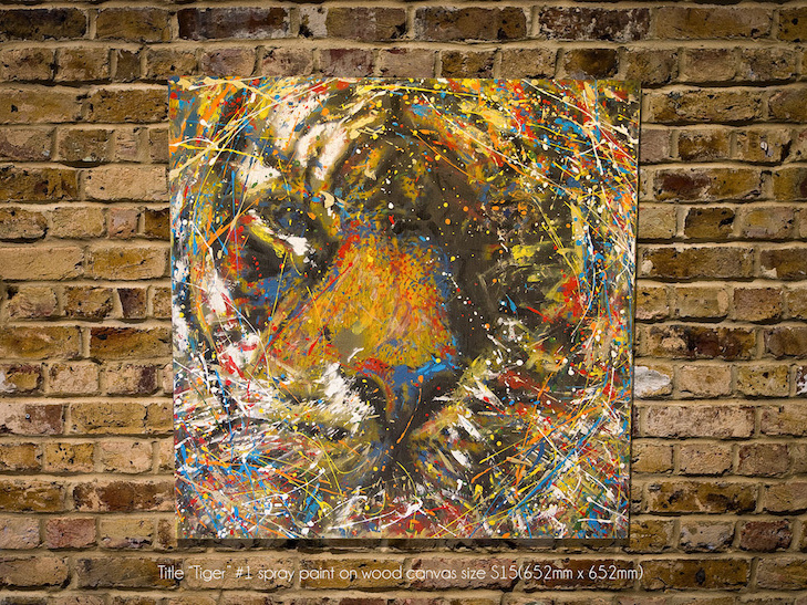 Tiger_contemporary painting art