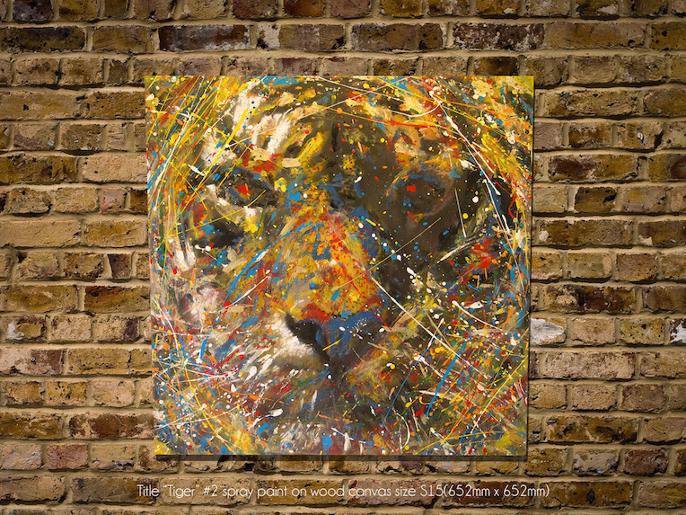 Tiger_contemporary painting art
