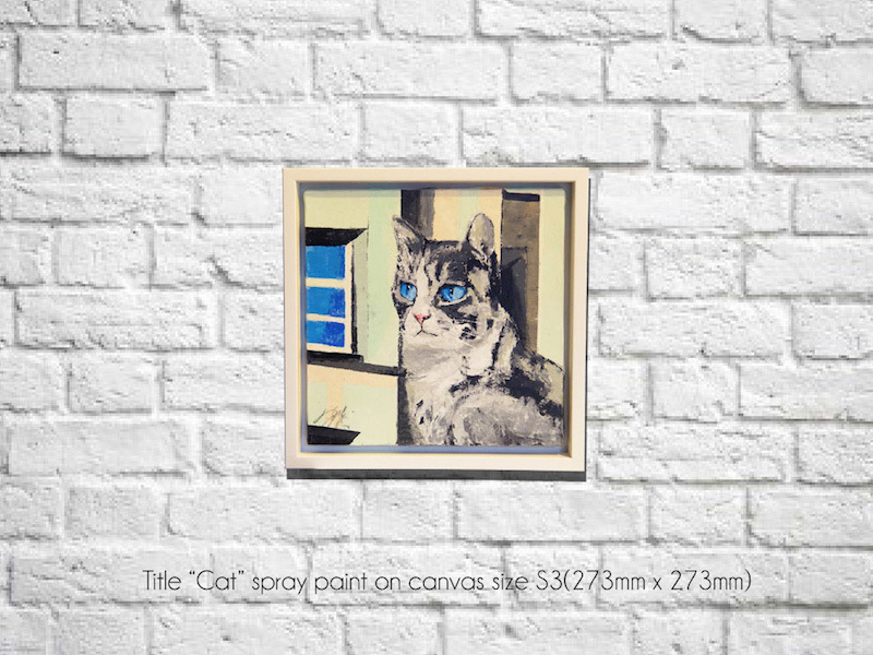 cat_contemporary painting art