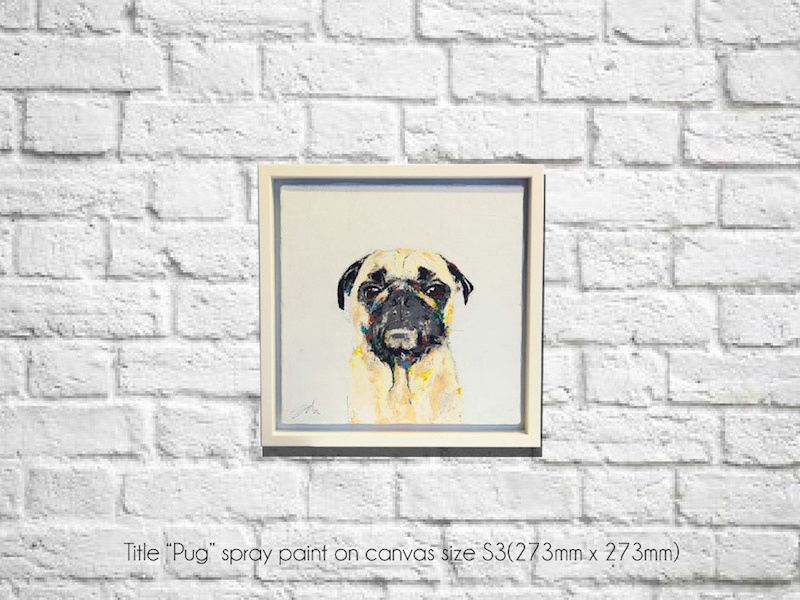 Pag dog_contemporary painting art
