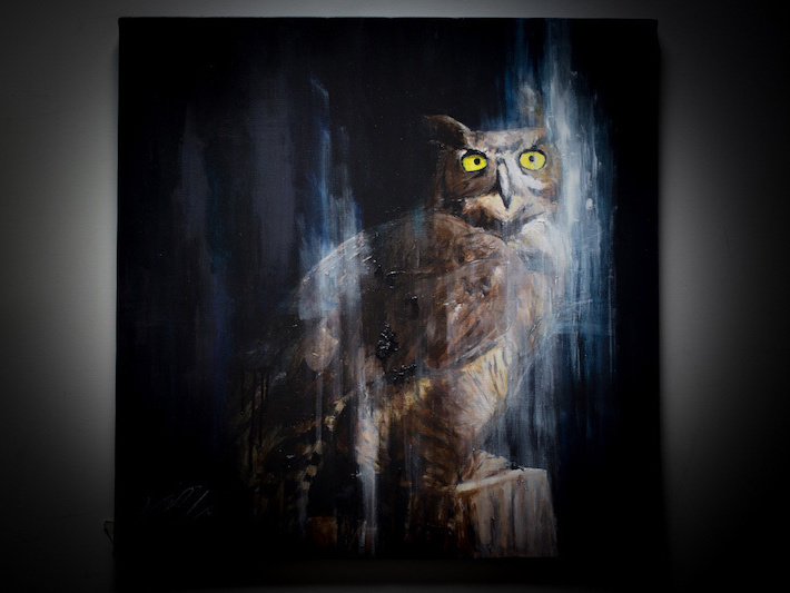 owl_contemporary painting art
