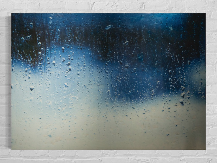 The Rain contemporary mixed media art