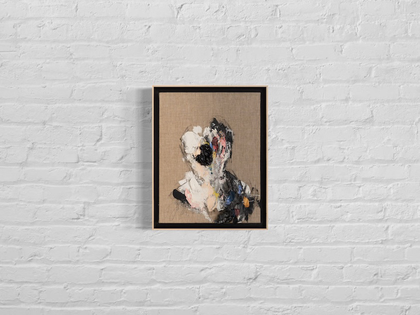 Black_abstract portrait 