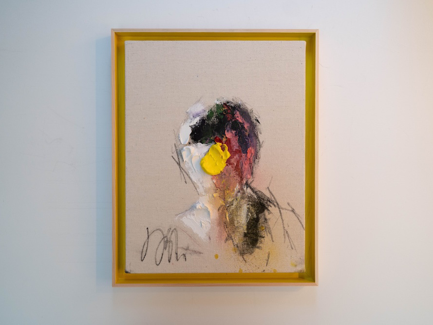 Yellow_abstract portrait 