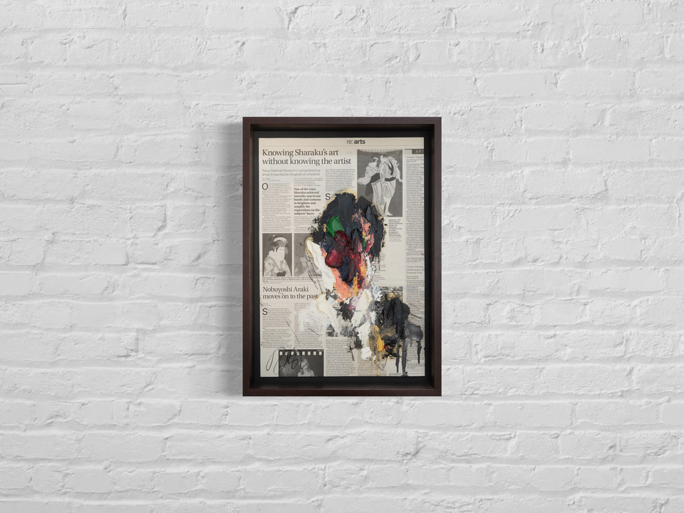 Man abstract portrait_figure contemporary art