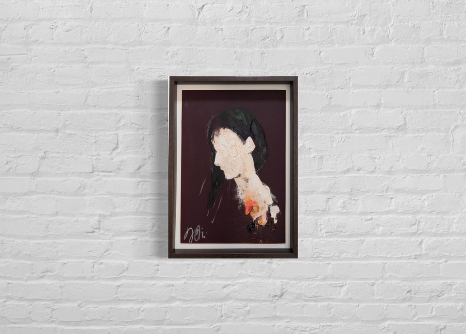 woman abstract portrait_figure contemporary art