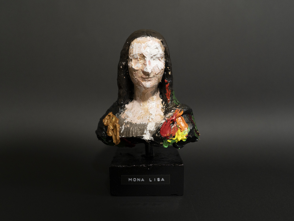 abstract sclpture contemporary portrait 